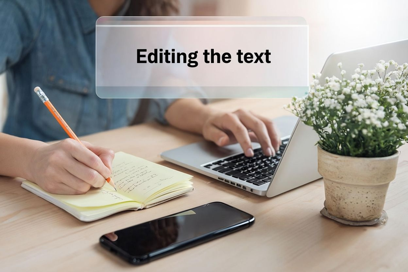 Professional text editing