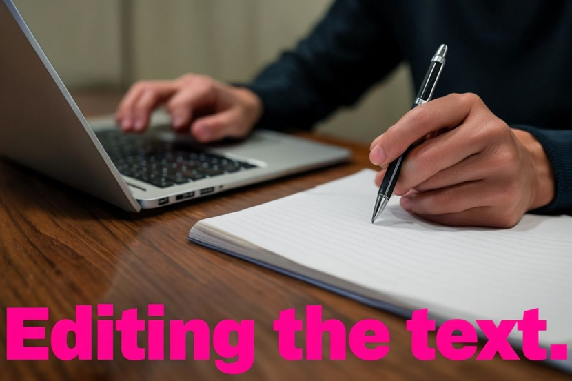 Professional text editing