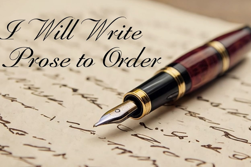 Writing prose texts on demand